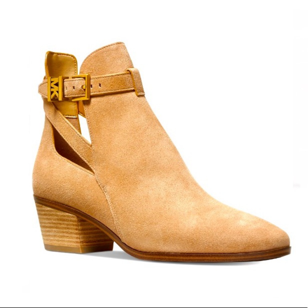 Michael Kors Wilkes Bootie -peanut - 8&1/2